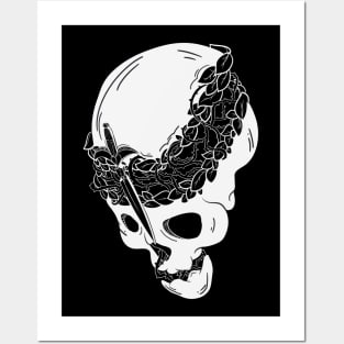 A Skull and a Sword Posters and Art